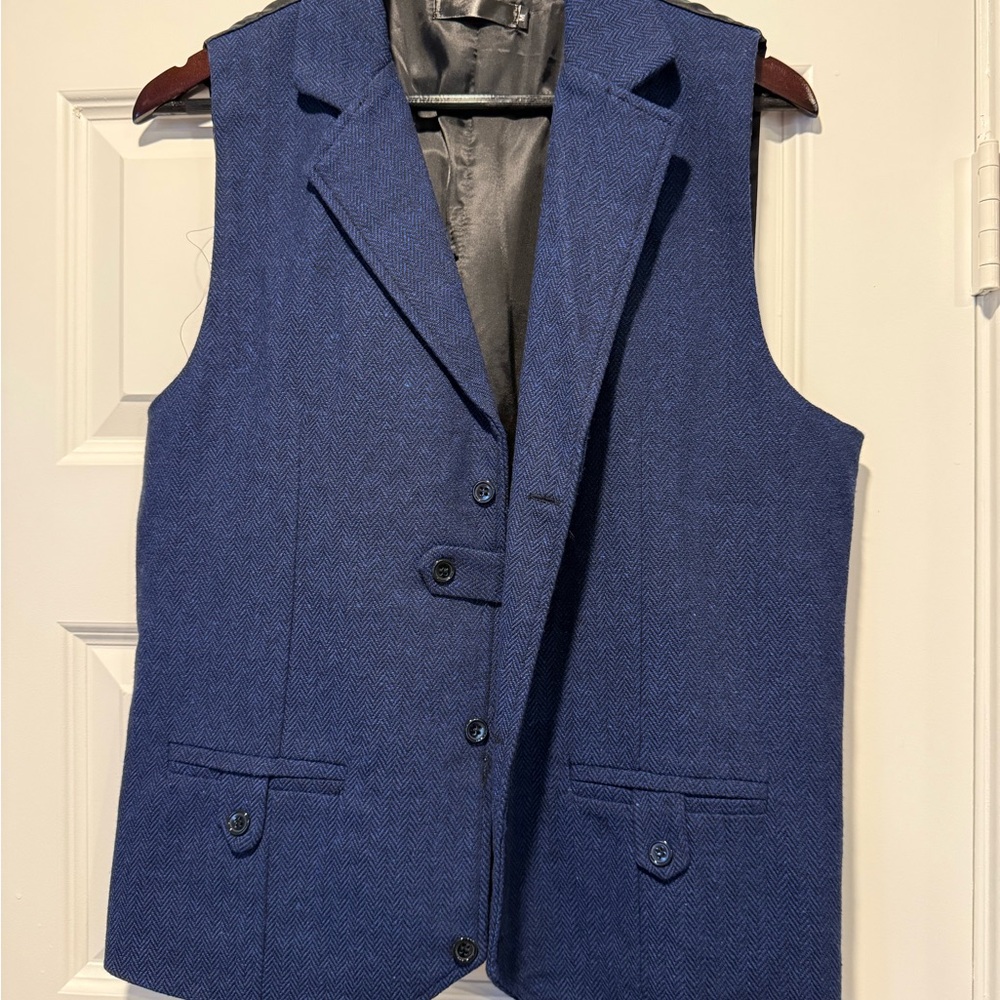 Stylish Blue Vest
